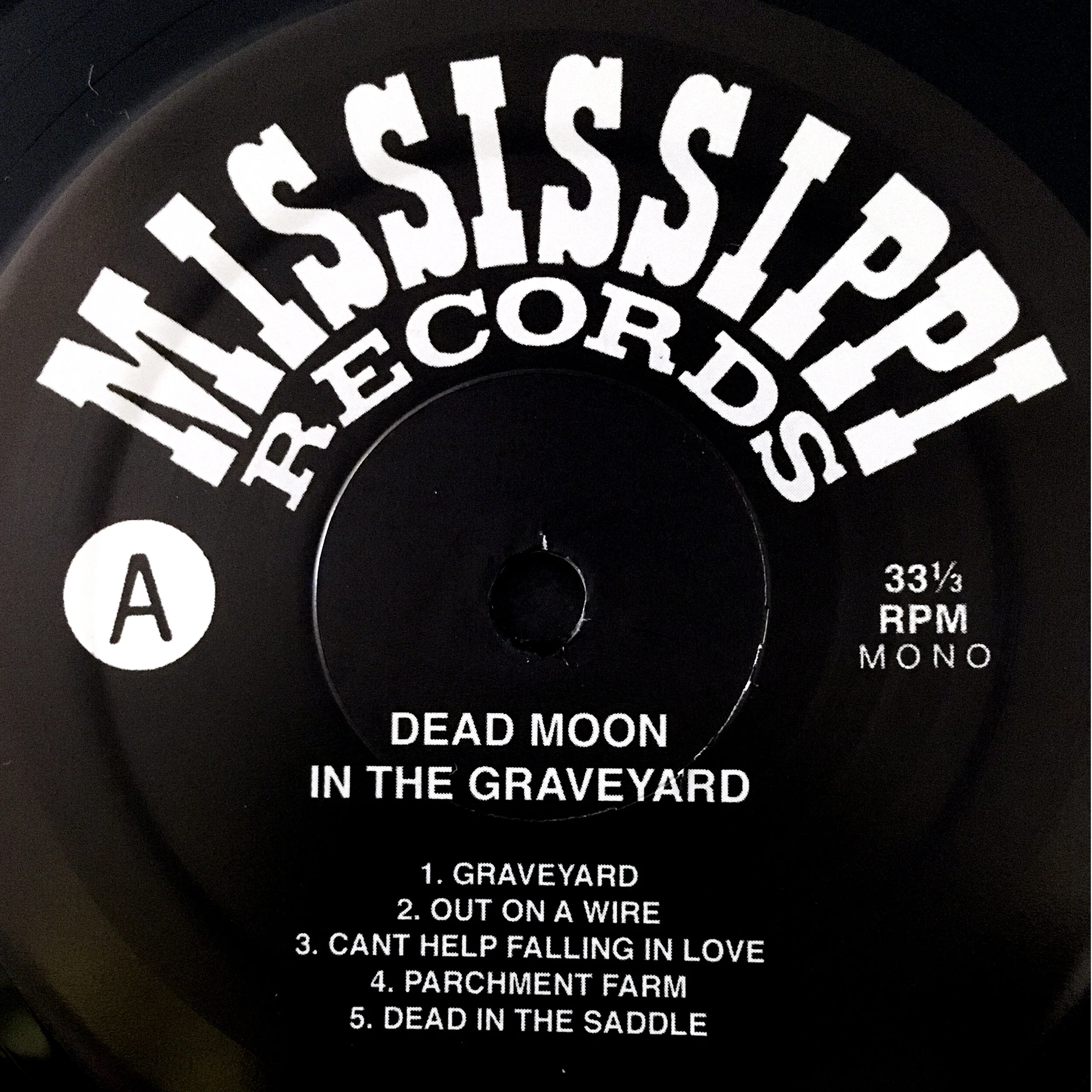 Dead Moon - In The Graveyard LP — Mississippi Records